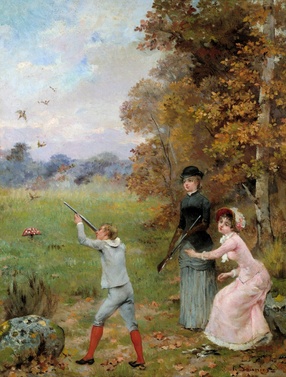 Le petit chasseur - Noel Saunier