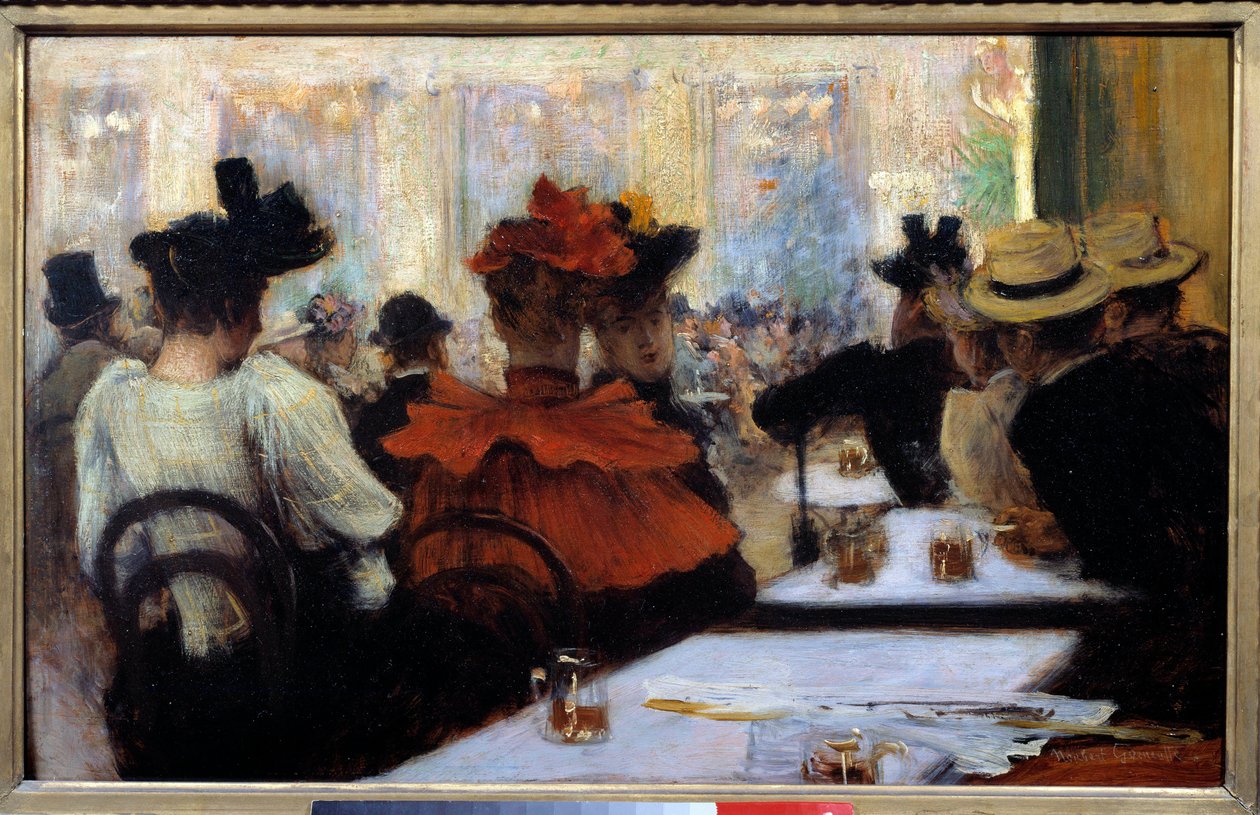 Au café-concert - Norbert Goeneutte