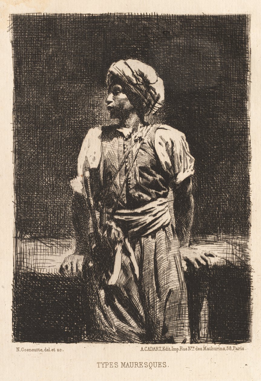 Types mauresques - Norbert Goeneutte
