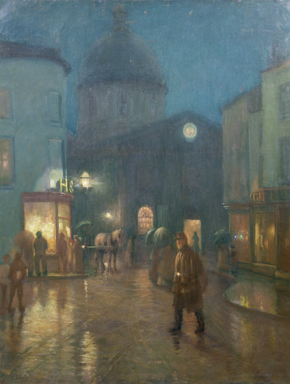 Une pluie fine - Norman Garstin