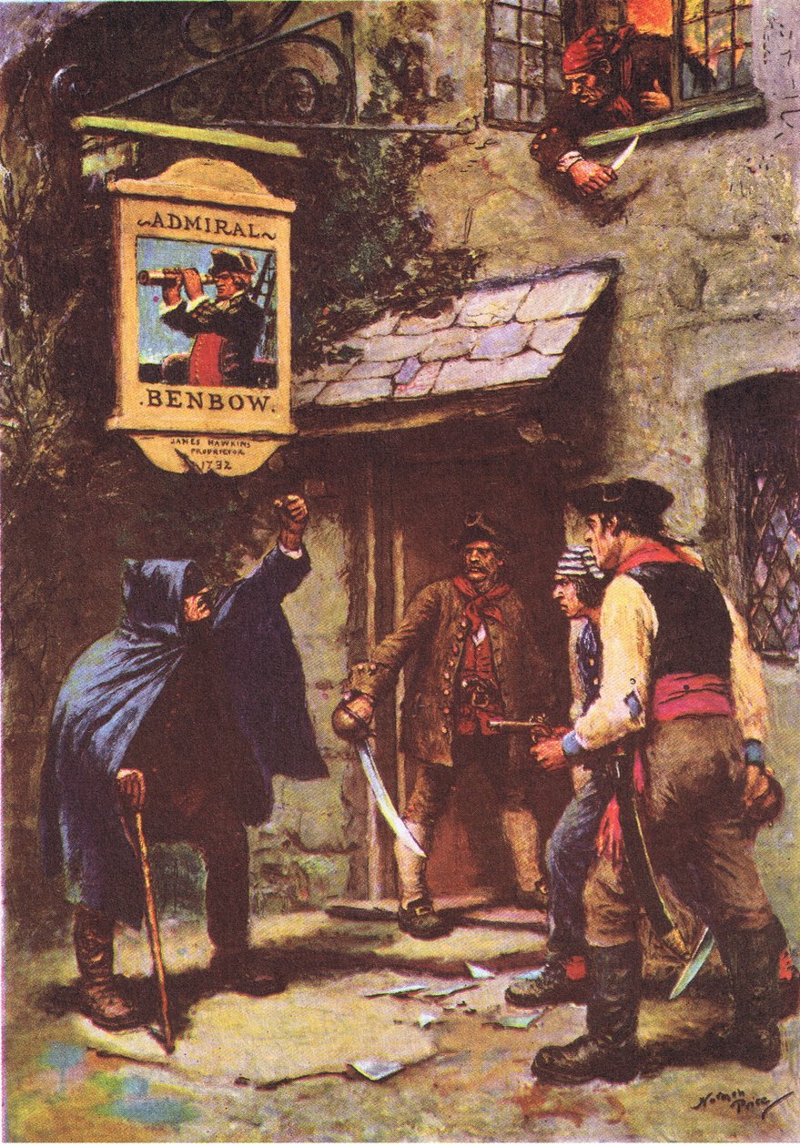 Un homme se pencha dans le clair de lune, de L