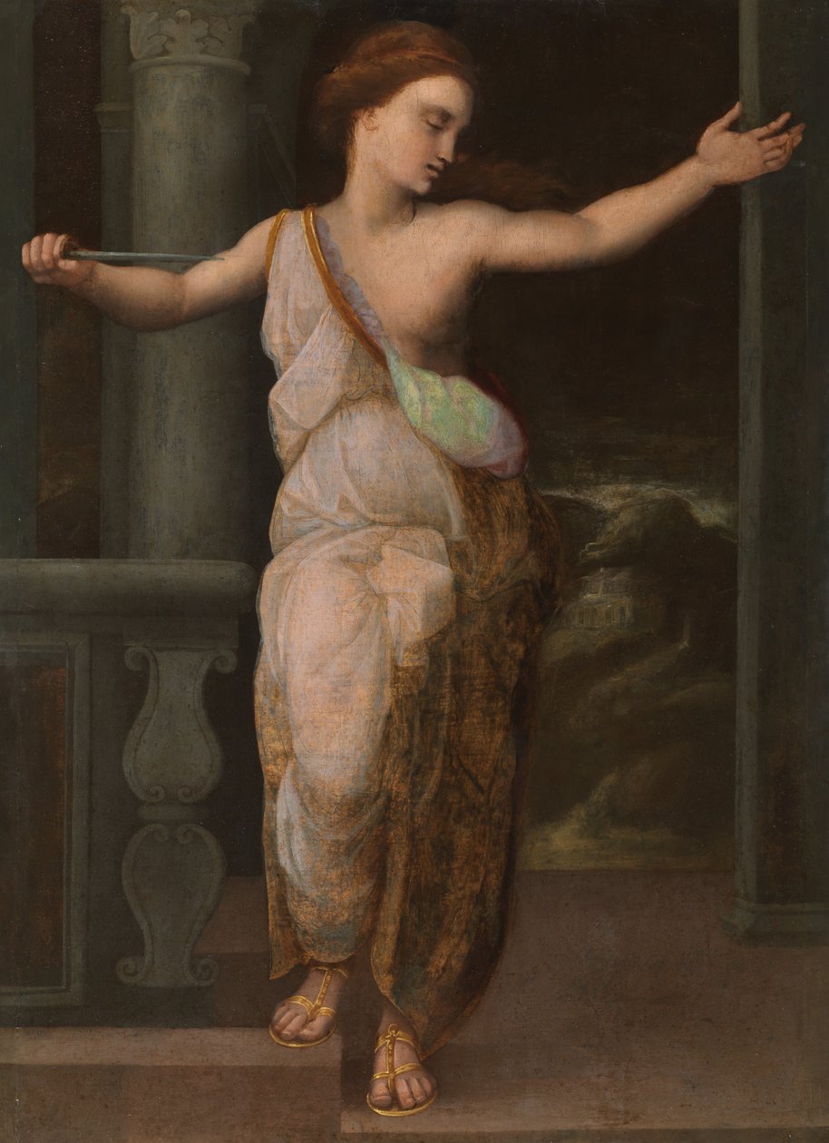 Suicide de Lucrèce - Northern European School