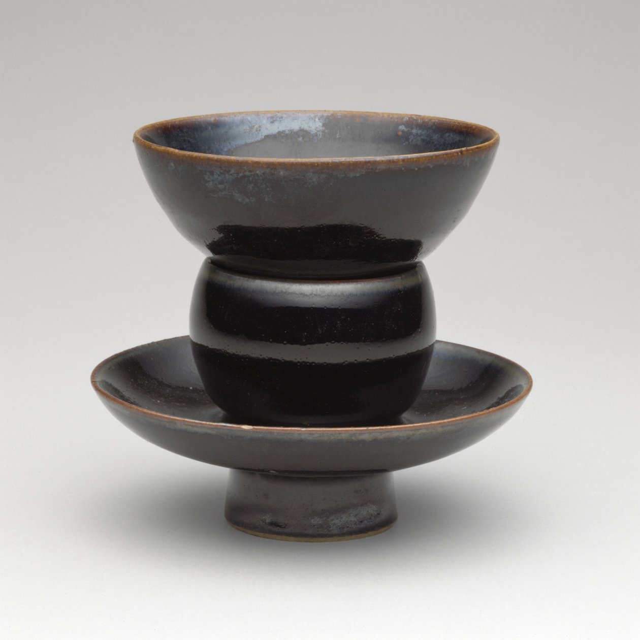 Tasse et support de tasse, dynastie Song du Nord - Northern Song Dynasty Chinese School