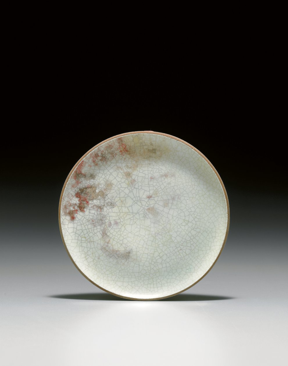 Plat rare en Ruyao - Northern Song Dynasty Chinese School
