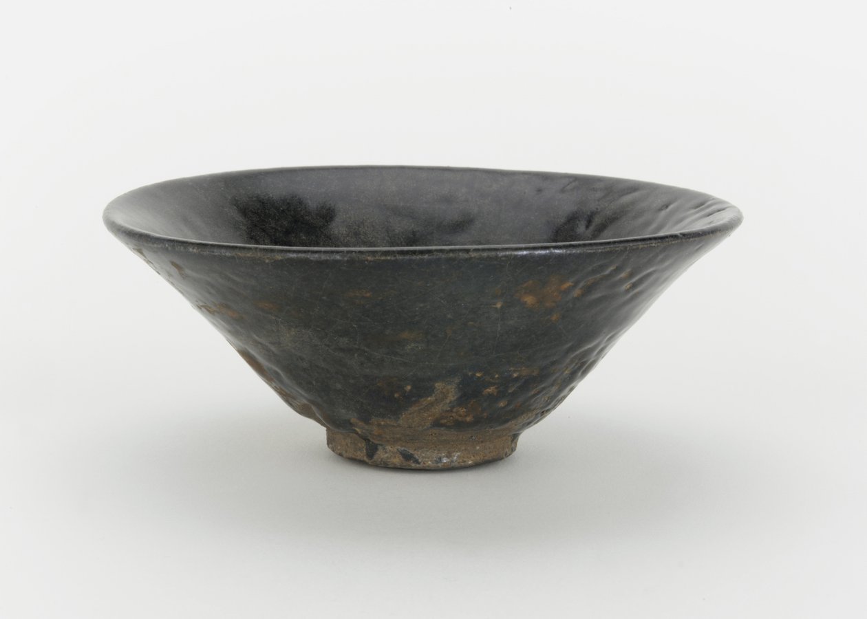 Bol à thé, province du Fujian, 11e-début 12e siècle - Northern Song Dynasty Chinese School
