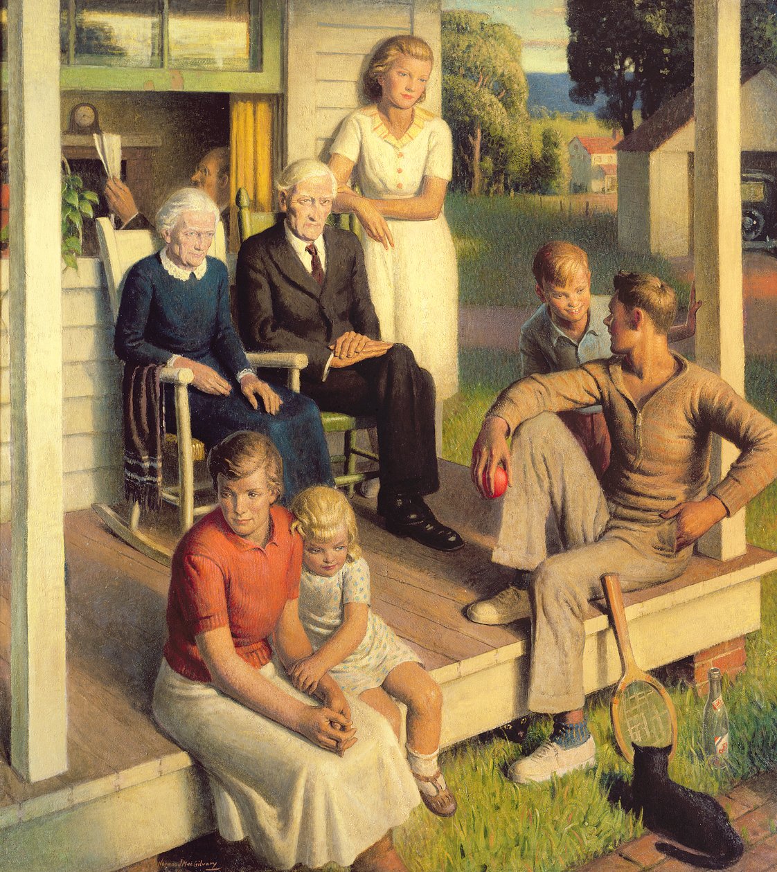 Plus de corvées, famille en vacances - Norwood MacGilvary
