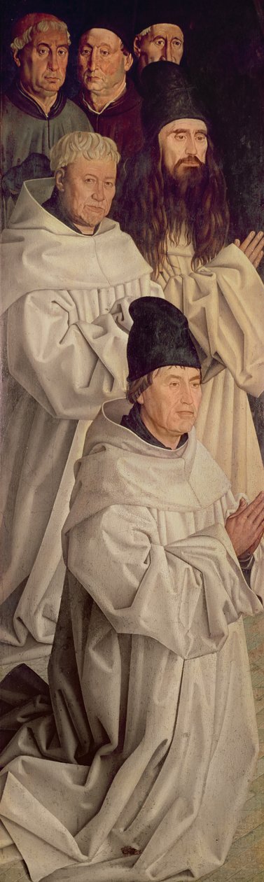 Panneau des Moines, du Polyptyque de Saint Vincent, c.1465 - Nuno Goncalves or Gonzalvez