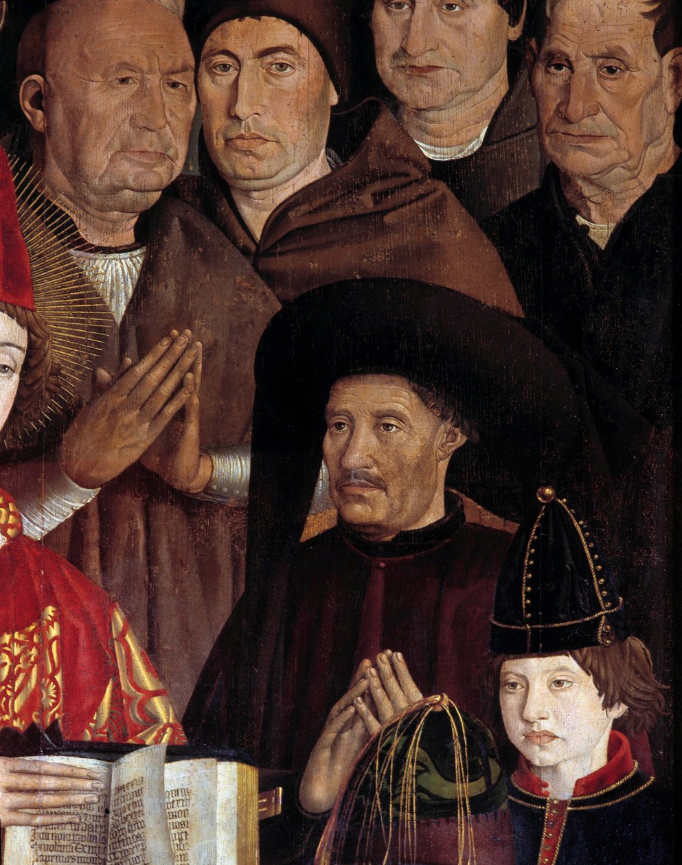 Polyptyque de Saint Vincent : Portrait d