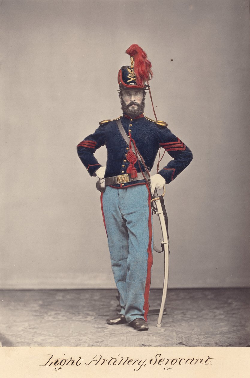 Artillerie légère, sergent - O.H. Willard