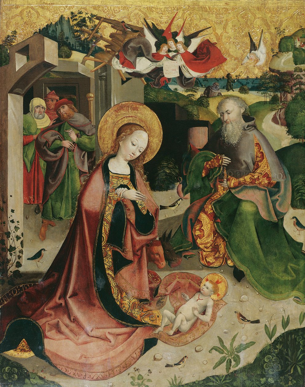 Naissance du Christ - Oberösterreichischer Maler