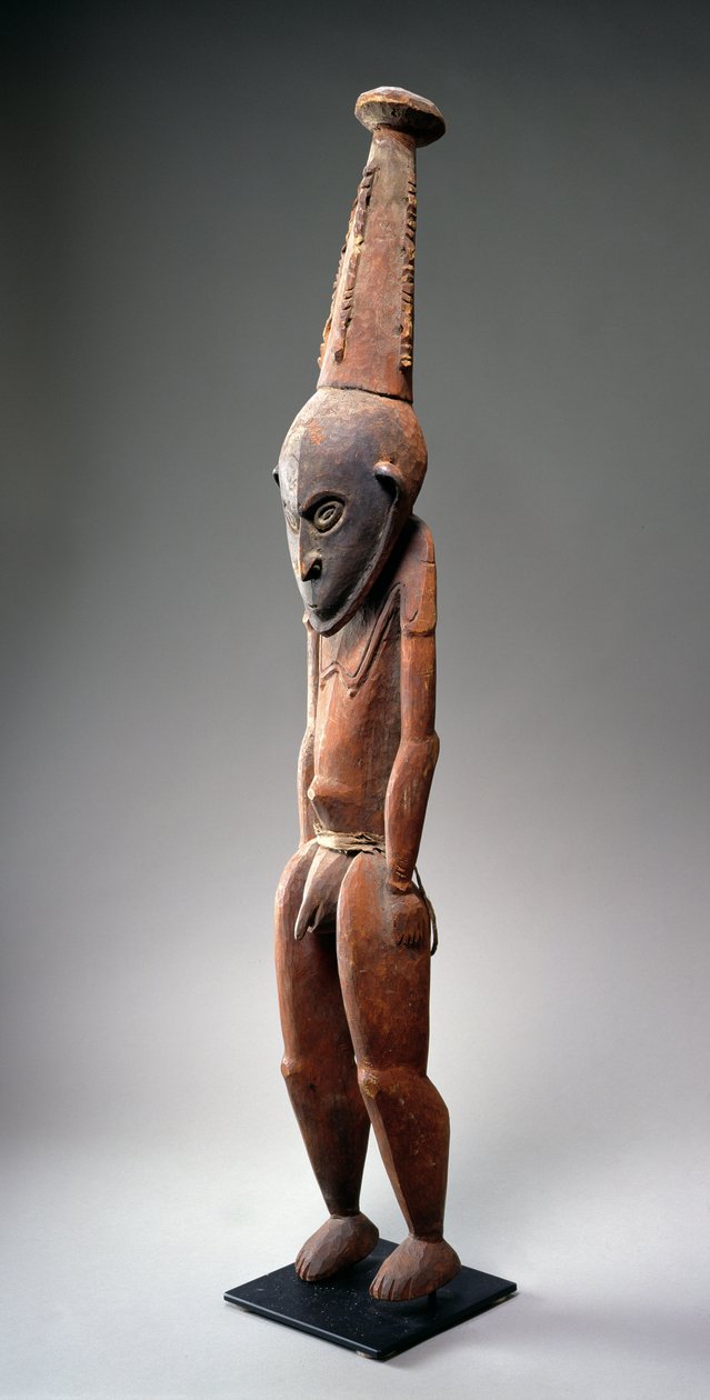 Figure masculine Sepik du nord de la Nouvelle-Guinée - Oceanic