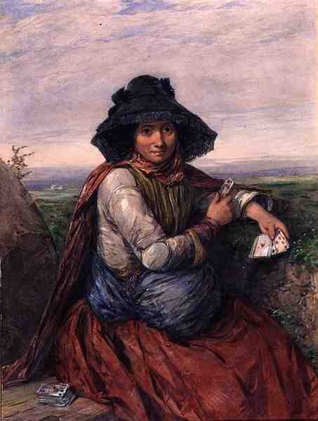 La diseuse de bonne aventure - Octavius Oakley