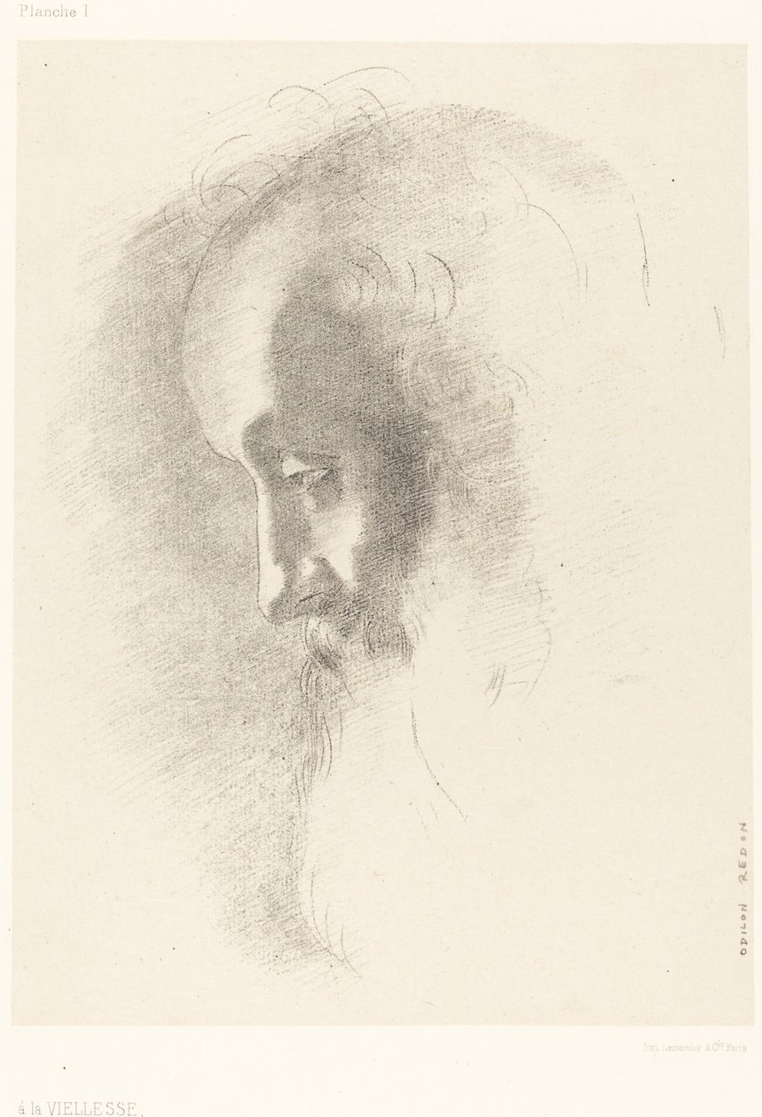 À la vieillesse - Odilon Redon