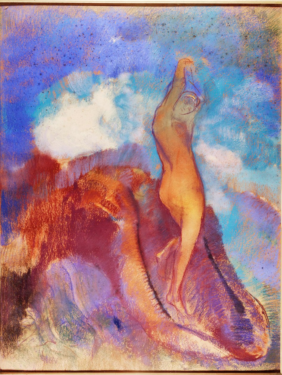 Naissance de Vénus (gouache) - Odilon Redon