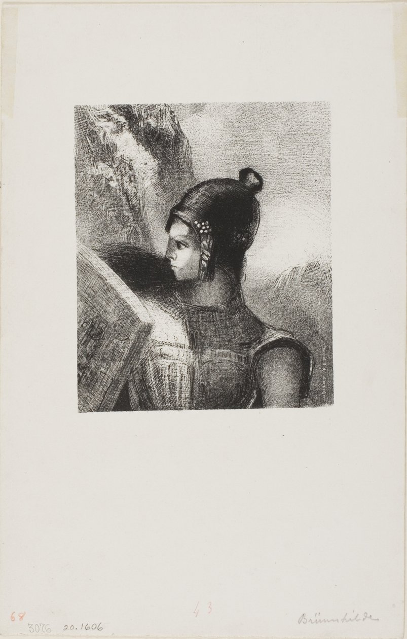 Brunnhilde - Odilon Redon