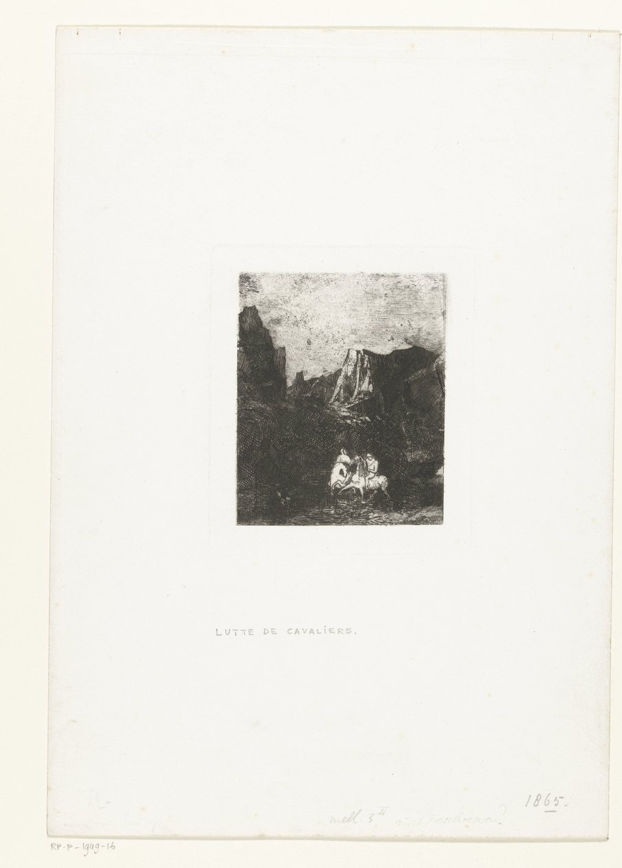 Les deux petits cavaliers - Odilon Redon