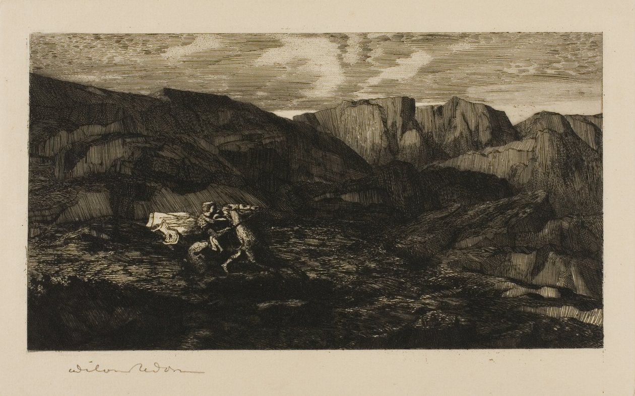 Peur - Odilon Redon