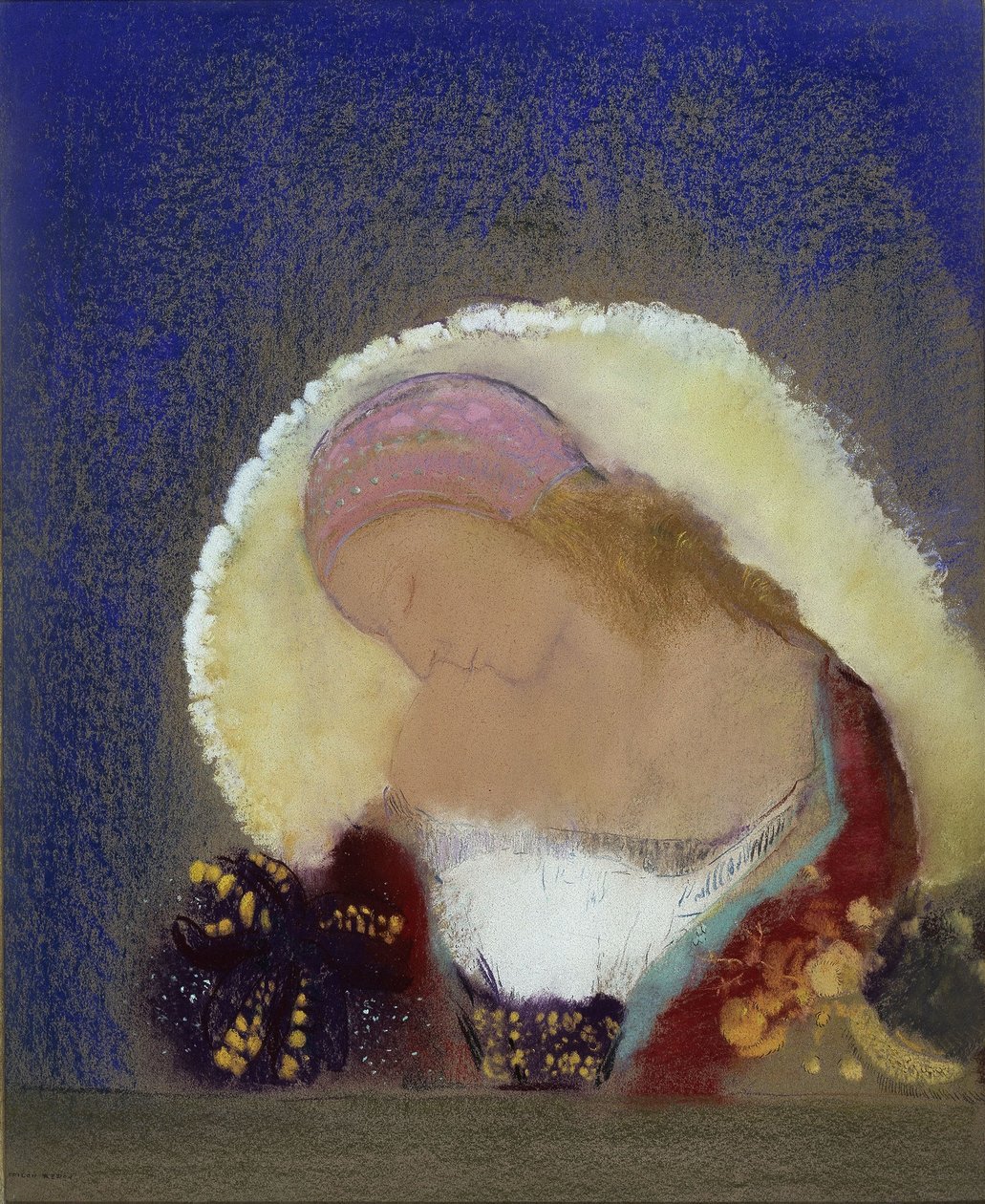 Fleur illuminée - Odilon Redon