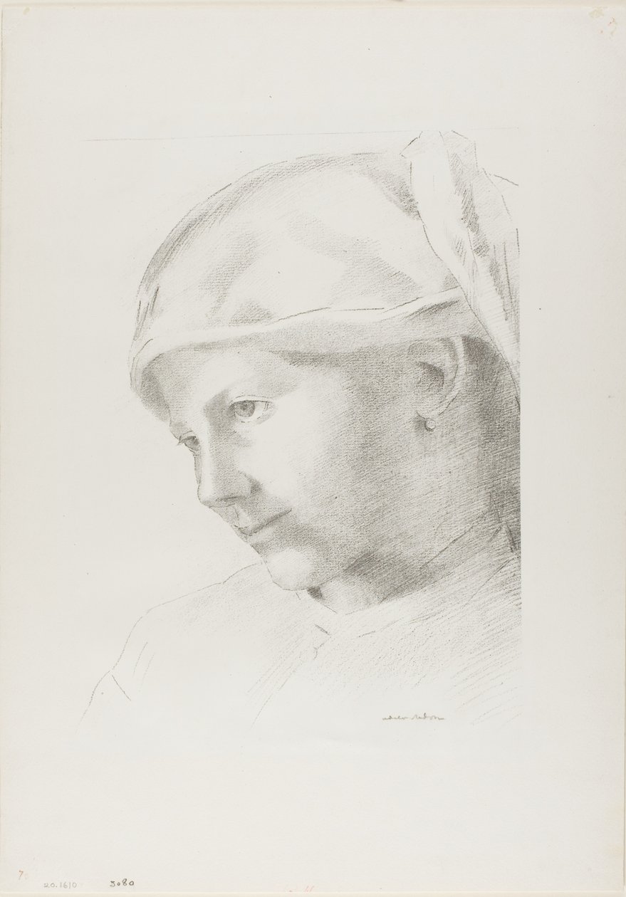 Fille - Odilon Redon