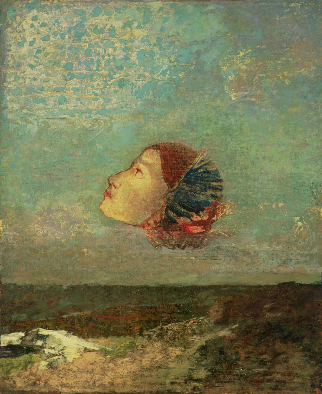 Hommage à Goya, vers 1895 - Odilon Redon