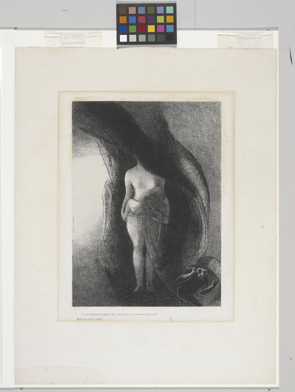 Je suis toujours la grande Isis! - Odilon Redon