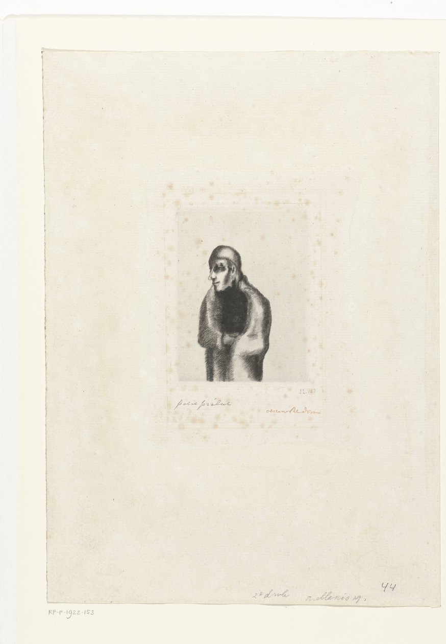 Petit prélat - Odilon Redon