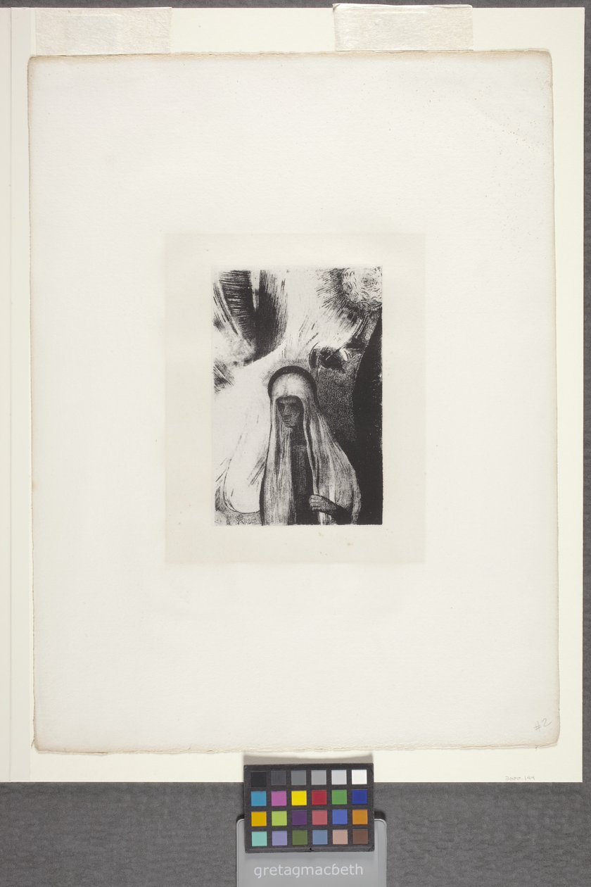 La Vieille : "Que crains-tu ?" - Odilon Redon
