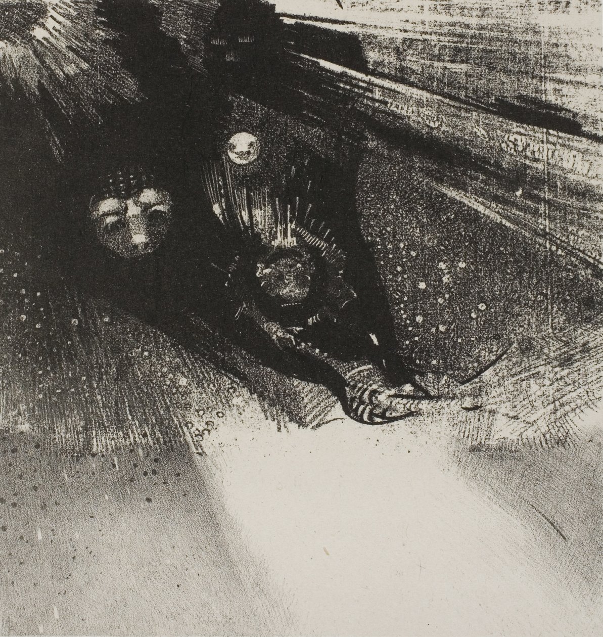Larves si exsangues et si hideuses, planche 5 de 6 - Odilon Redon