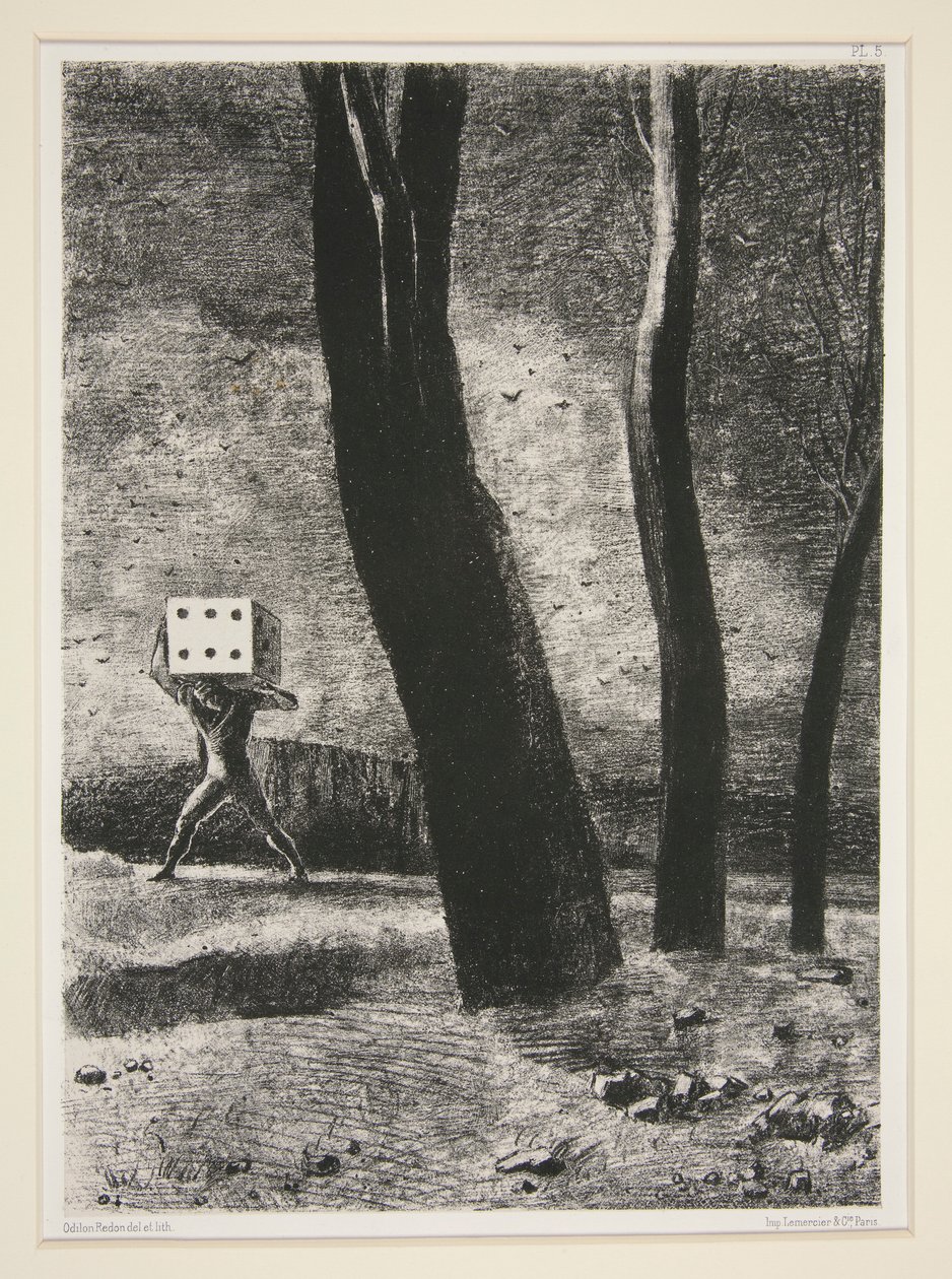 Le Joueur, du portfolio Dans le rêve - Odilon Redon