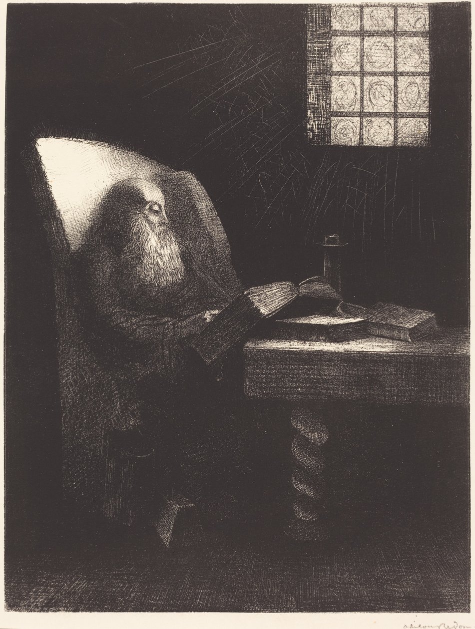 Le Liseur (The reader) - Odilon Redon