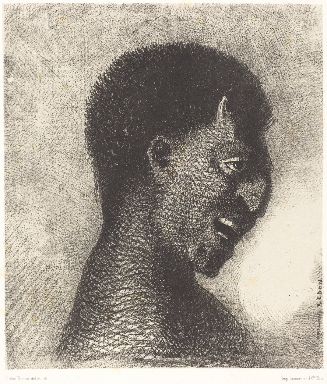 Le Satyre au sourire cynique - Odilon Redon