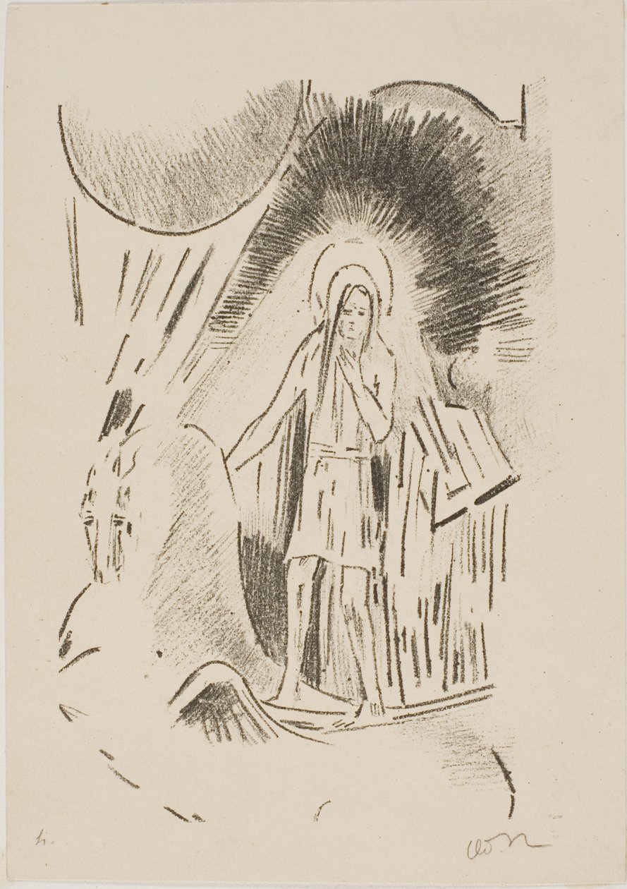 Homme sur Pégase - Odilon Redon