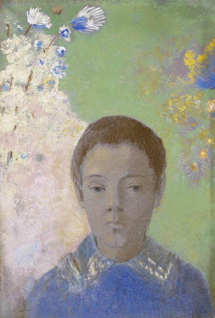 Portrait d'Ari Redon, vers 1898 | Odilon Redon
