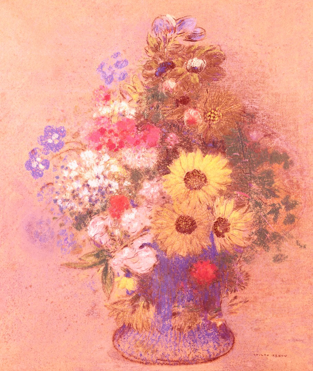 Vase de Fleurs - Odilon Redon