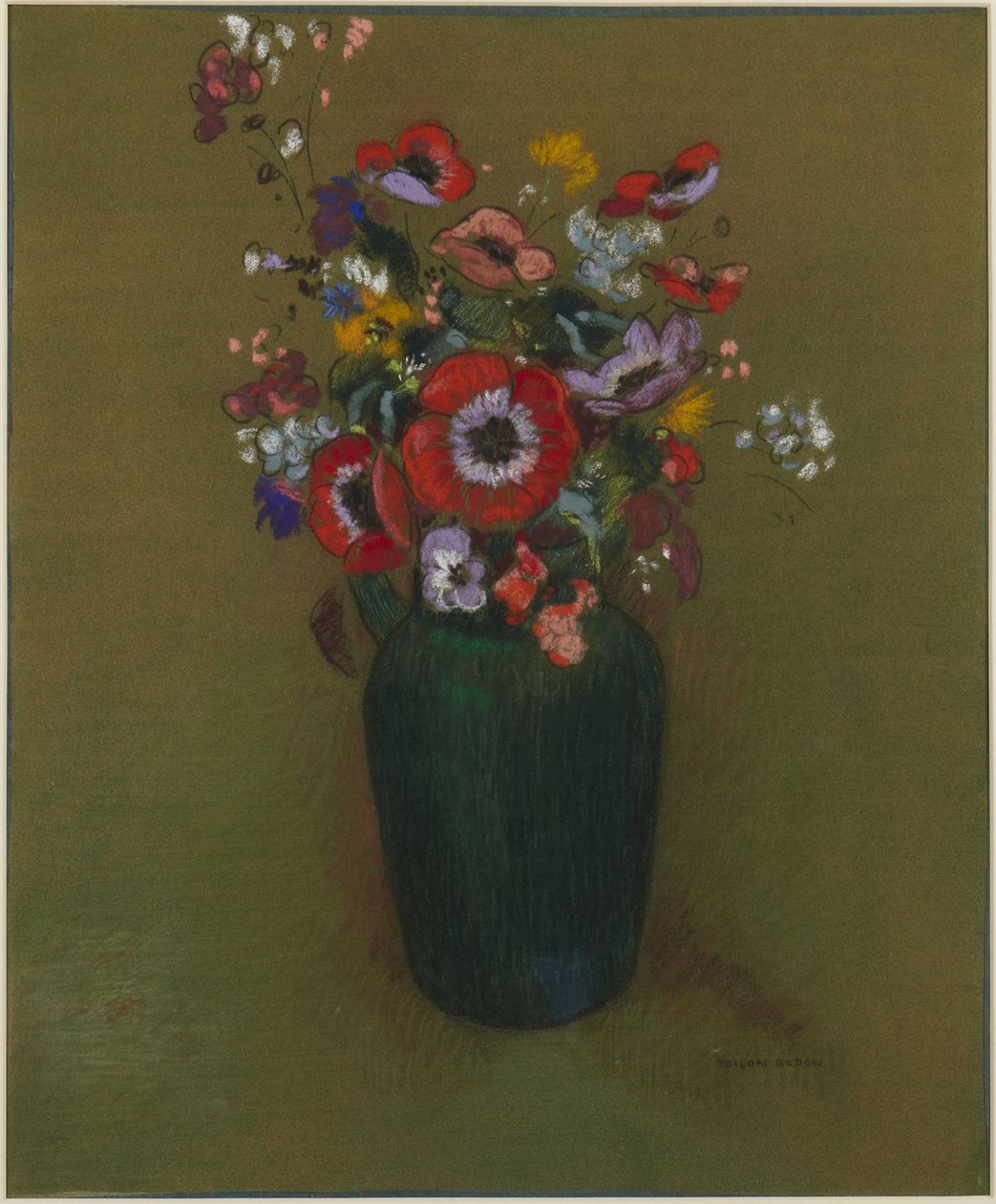 Vase de fleurs - Odilon Redon
