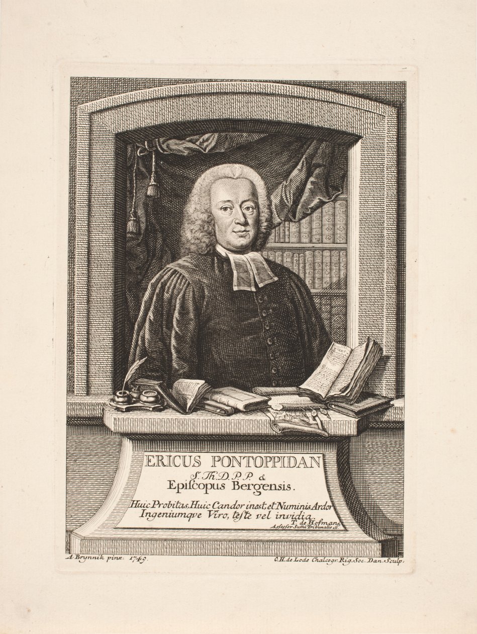 Erik Pontoppidan (le jeune) Évêque - Odvardt Helmoldt de Lode