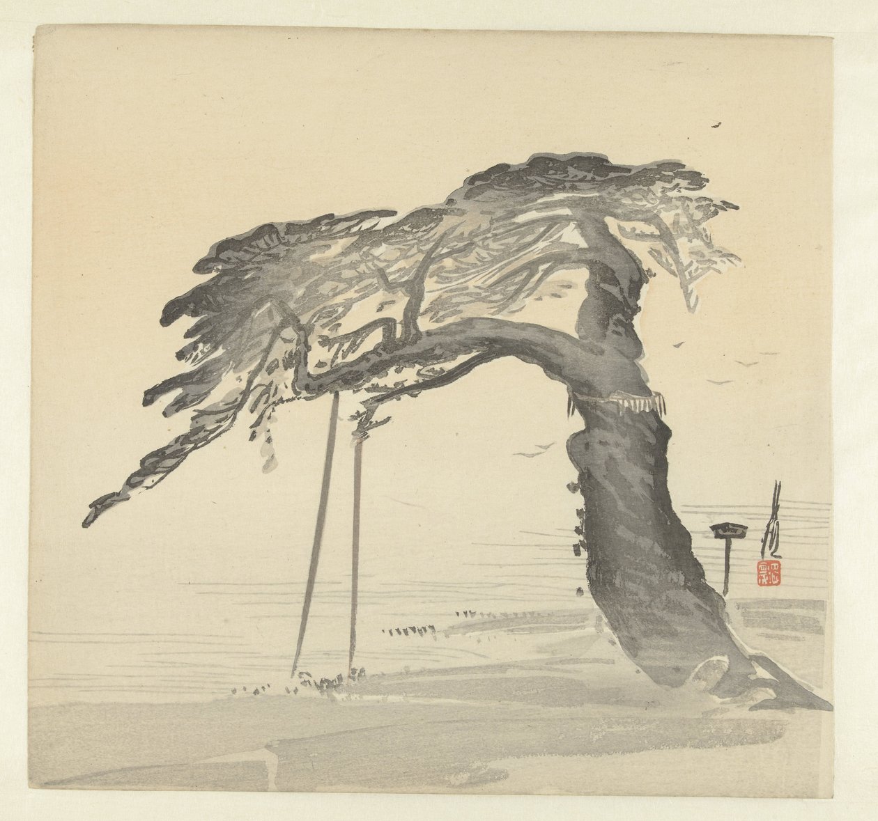 Vieux pin - Ogata Gekko