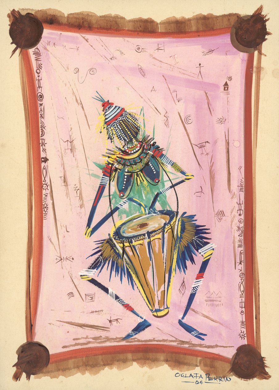 Le batteur heureux, 2004 - Oglafa Ebitari Perrin