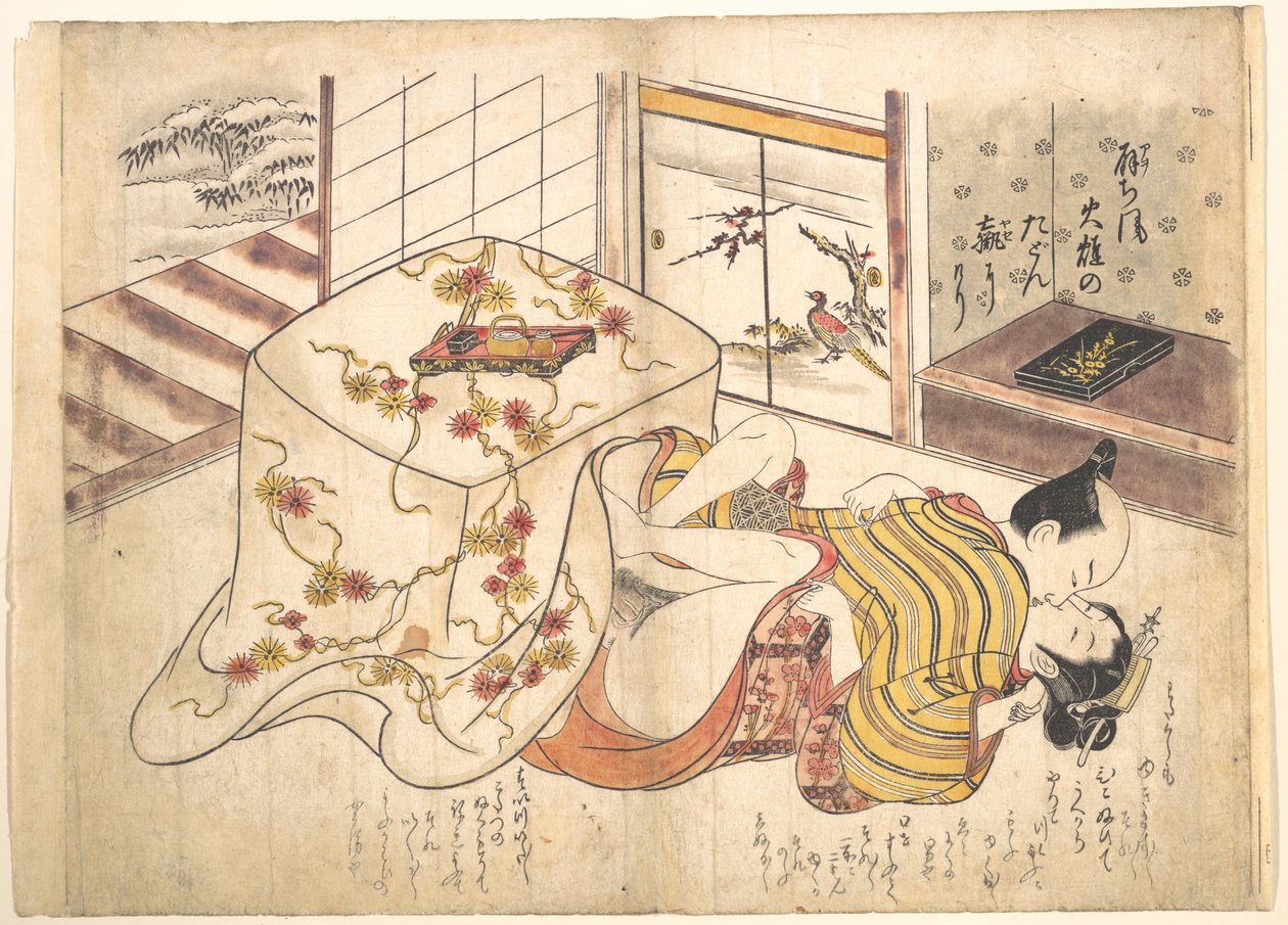 Scène de chambre à coucher - Okumura Masanobu