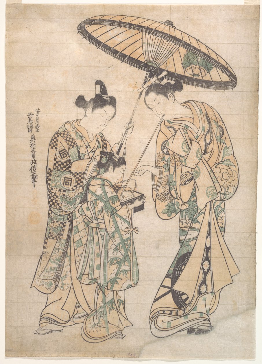 Deux figures - Okumura Masanobu