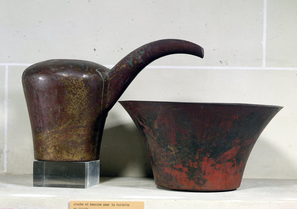 Aiguière et bassin - Old Kingdom Egyptian