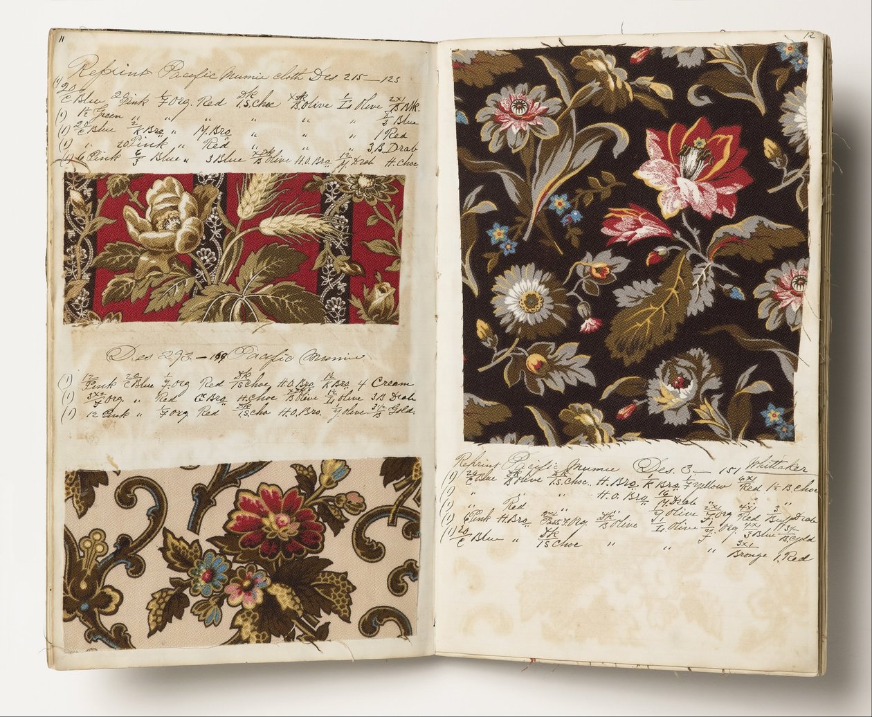 Livre de comptes du teinturier - Old Pacific Print Works