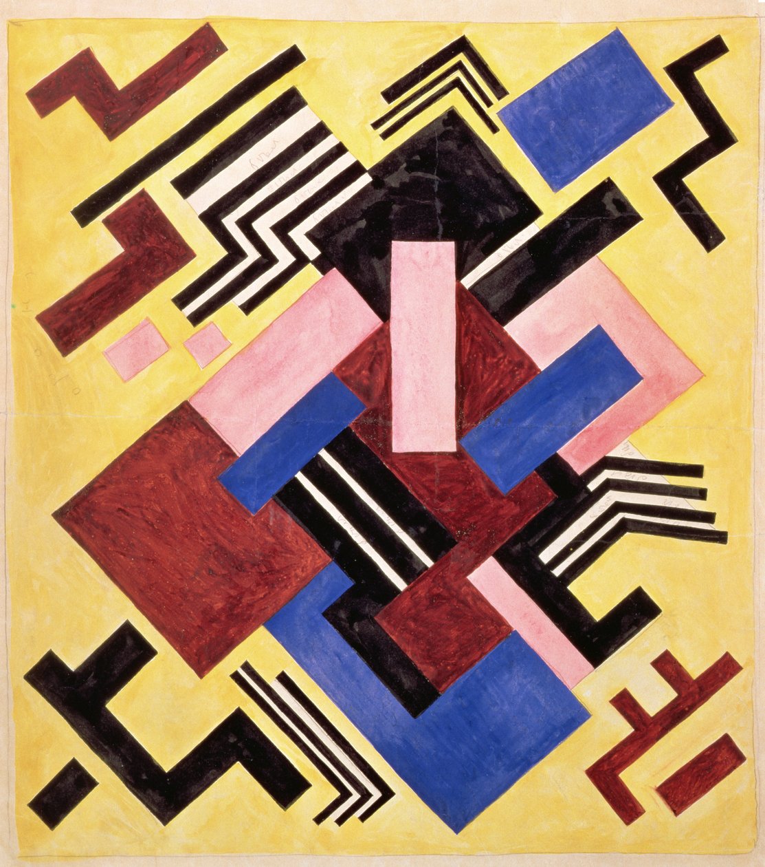 Construction picturale, 1916 - Olga Rozanova