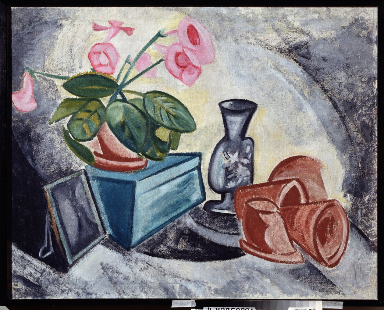 Nature morte avec fleurs roses - Olga Wladimirowna  Rosanowa