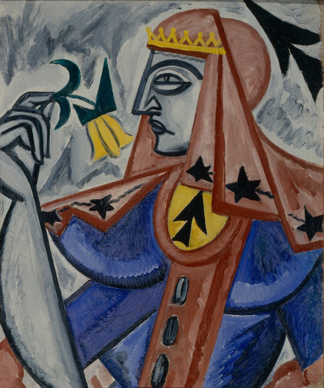 Reine de pique, 1913-1914 - Olga Rozanova