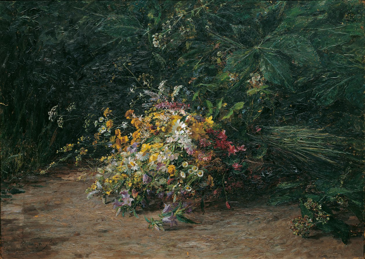 Bouquet de fleurs des champs - Olga Wisinger Florian