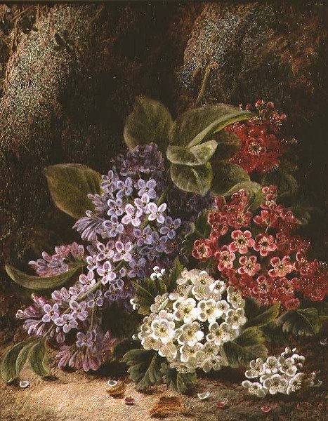 Nature morte avec fleurs - Oliver Clare