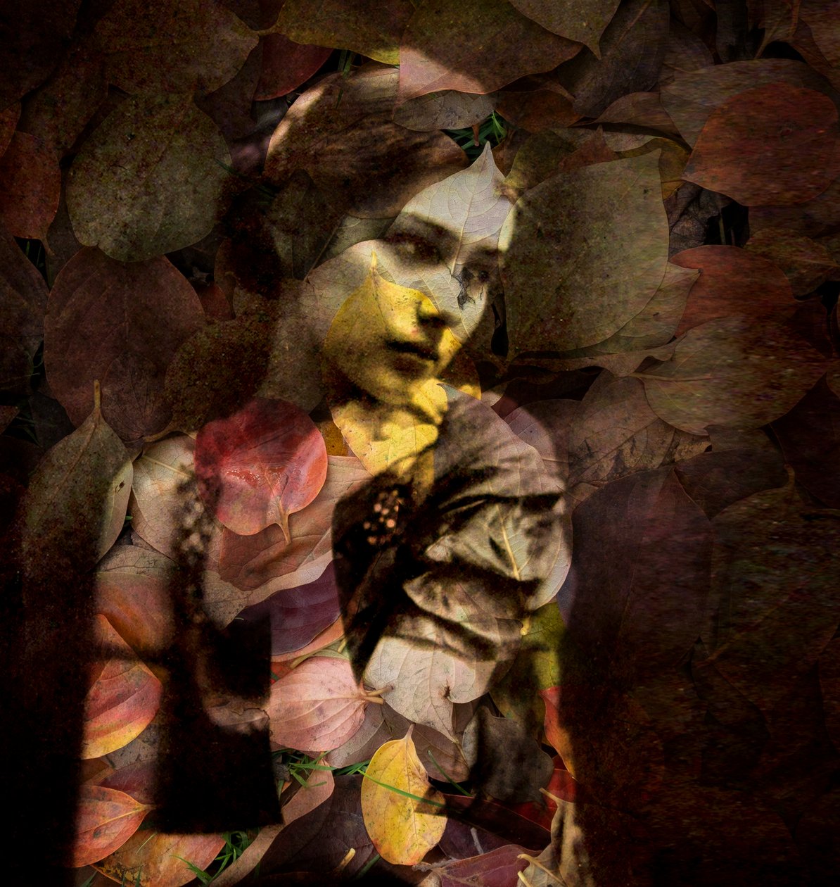 Clotilde, 2023 (technique mixte numérique) - Olivia Gozzano