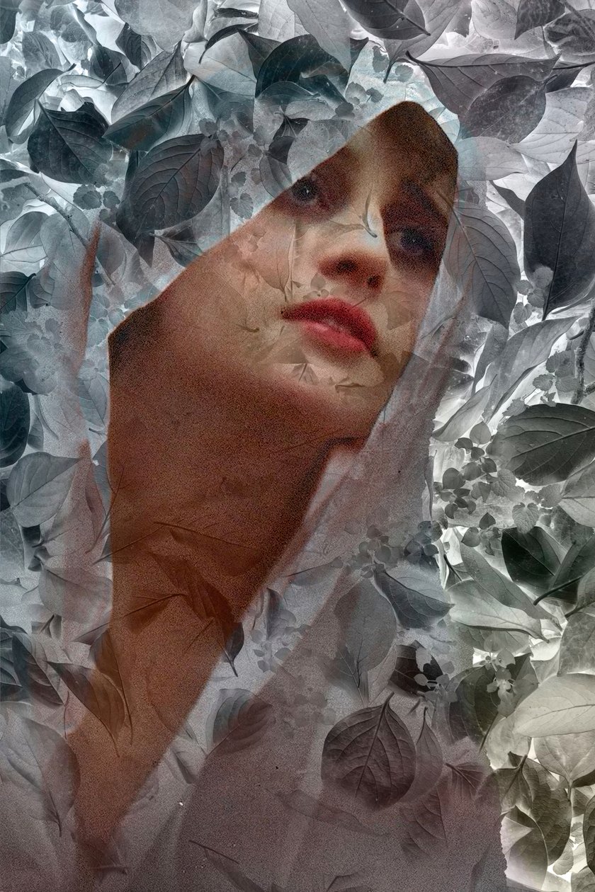 Vera Kholodnaya, 2023 (technique numérique mixte) - Olivia Gozzano