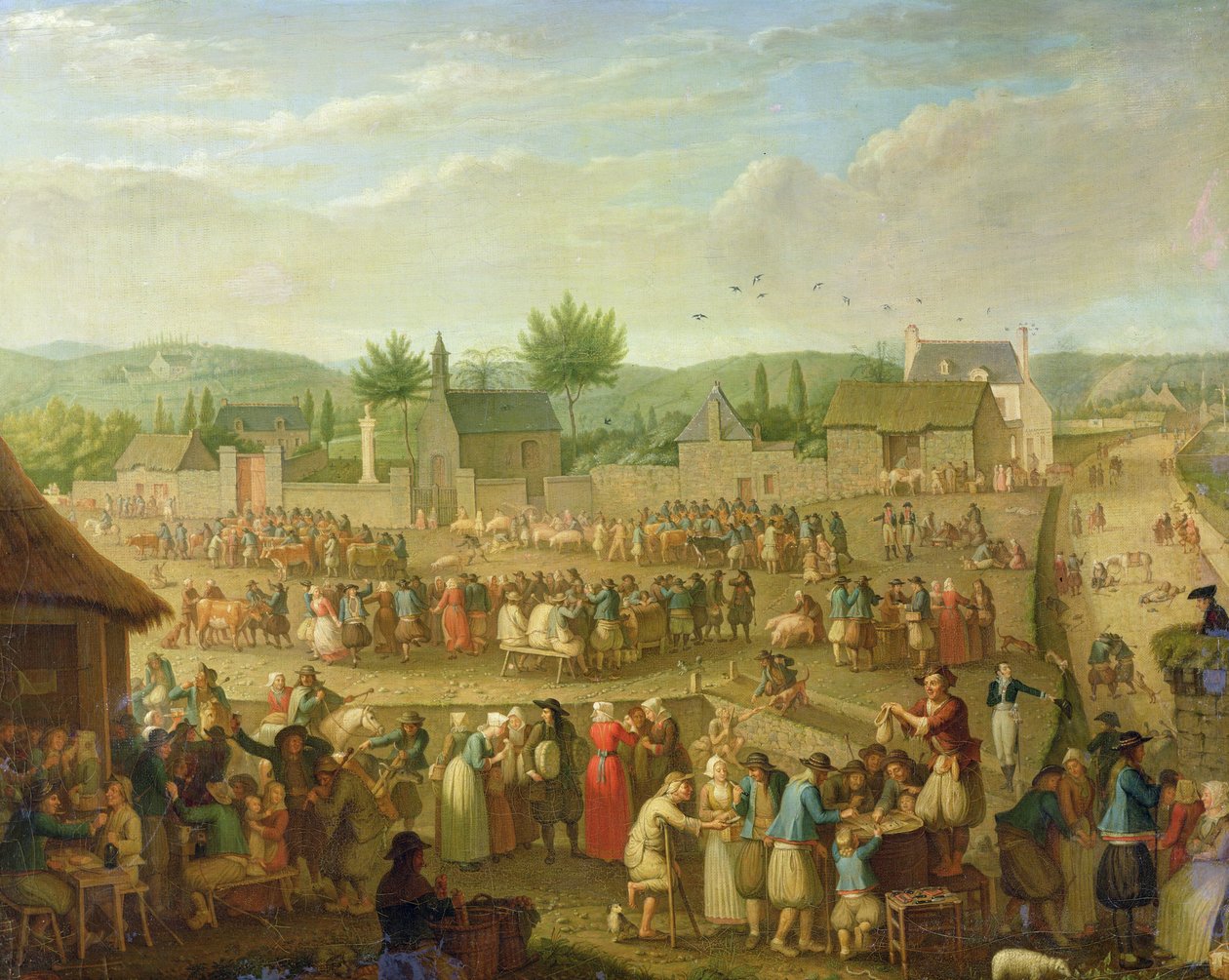 La Foire de Quimper, 1810 - Olivier Perrin